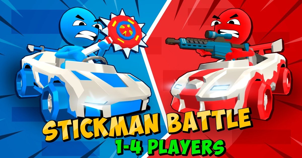 Stickman battle 1-4 Players
