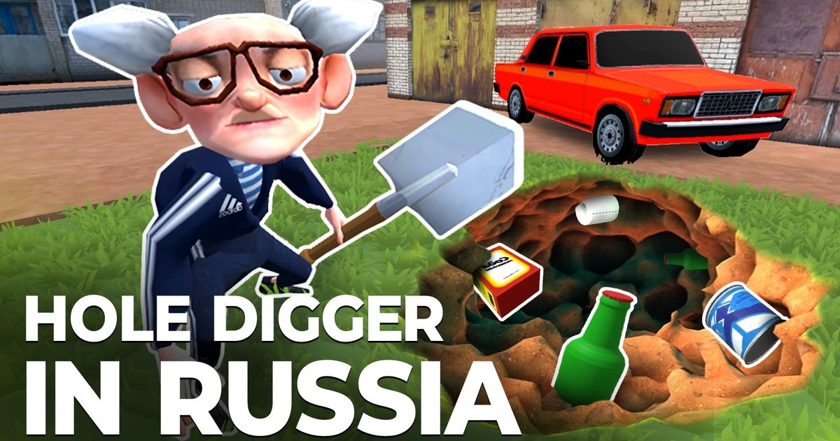 Hole Digger in Russia