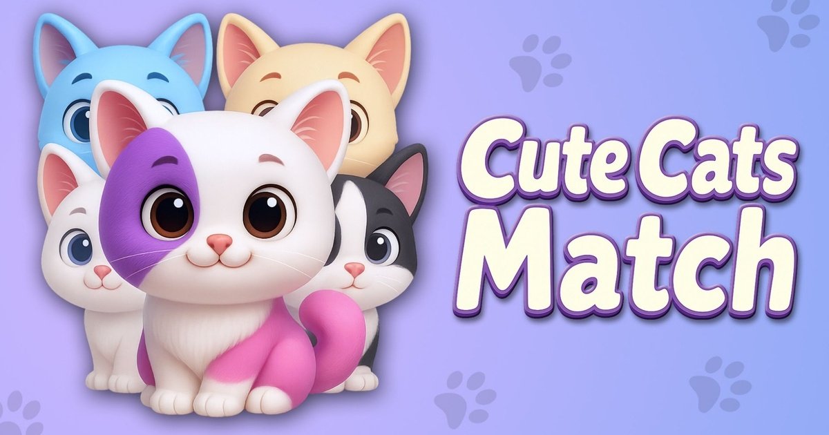 Cute Cats Match