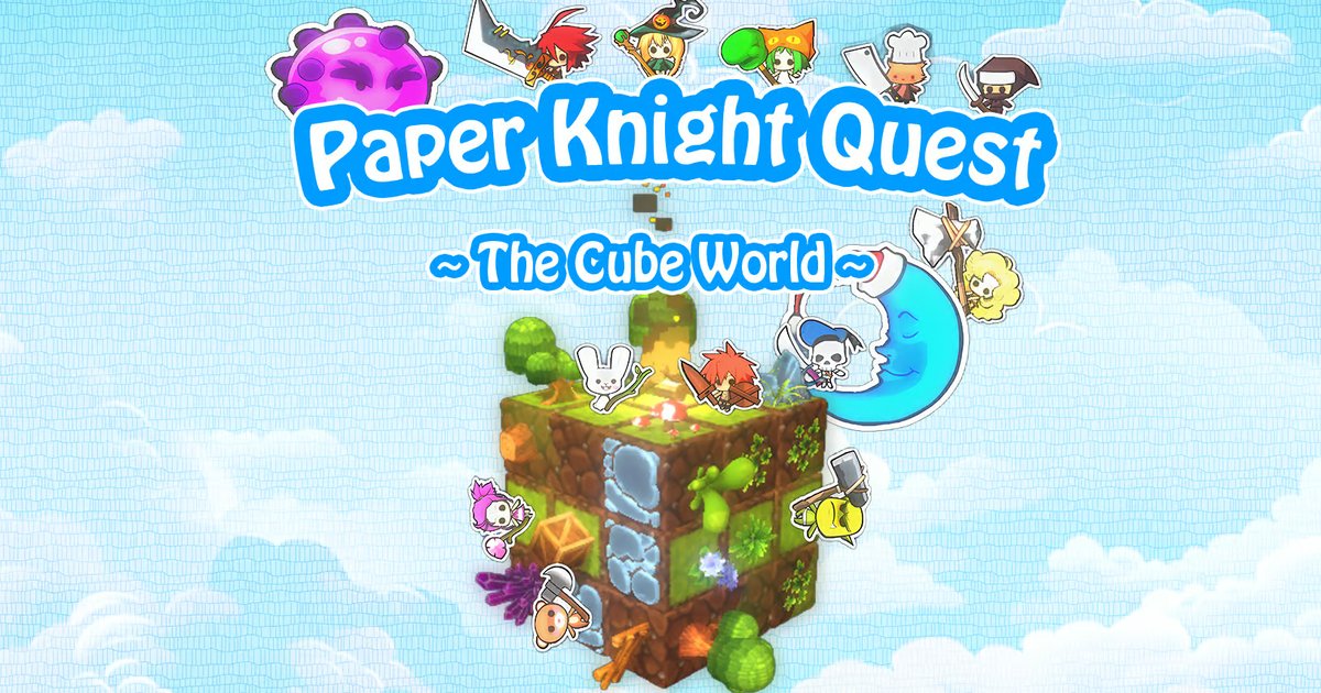 Paper Knight Quest: The Cube World