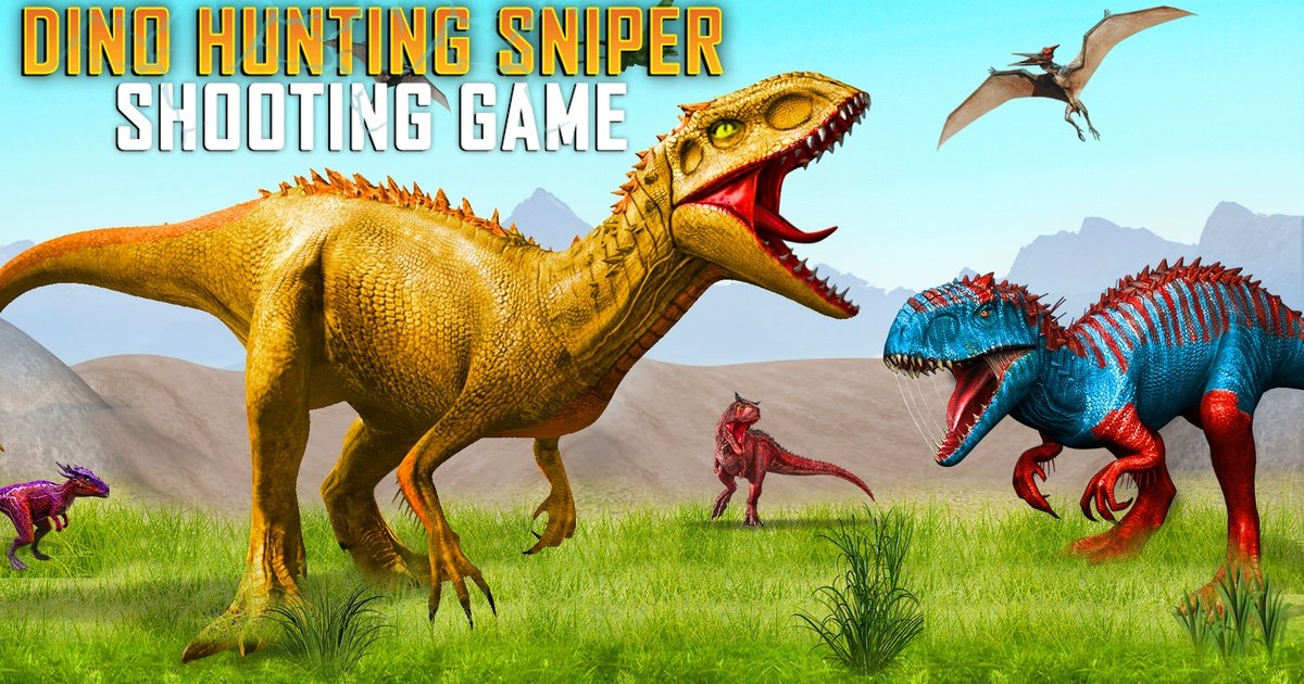 Dino Hunting Sniper Shooting Game