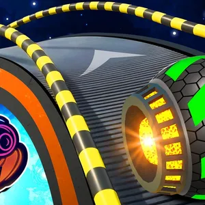 Rolling Balls Space Race