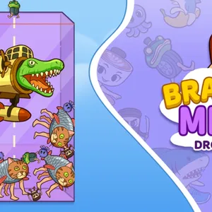 Brainrot Merge: Drop Puzzle