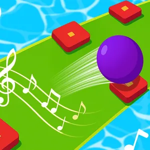Color Music Hop Ball Games