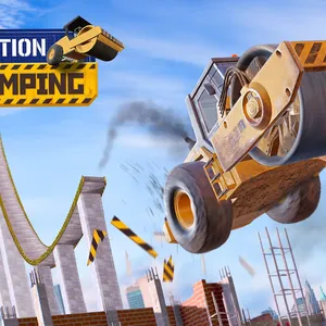 Construction Ramp Jumping