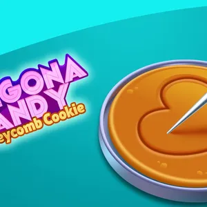 Dalgona Candy Honeycomb Cookie