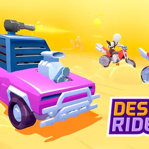 Desert Riders: Car Battle Game