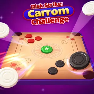 Disk Strike: Carrom Challenge