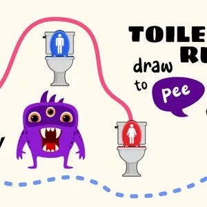 Toilet Rush - Draw Puzzle