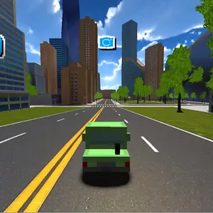 Blocky Cars in Real World