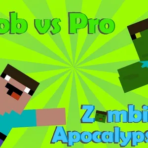 Noob vs Pro: Zombie Apocalypse