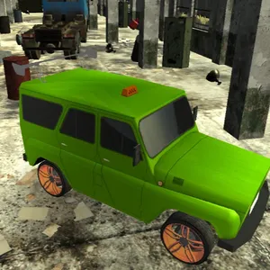 Russian UAZ 4x4 Driving Simulator