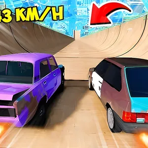 Turbo Cars: Pipe Stunts