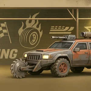 Zombie Car Racing