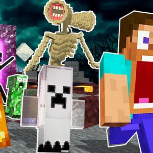 Monster School Herobrine Siren Head