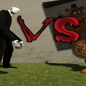 Slenderman VS Freddy The Fazbear
