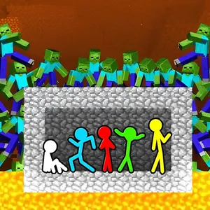 Stick Fighter vs Zombies