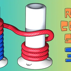 Rope Color Sort 3D